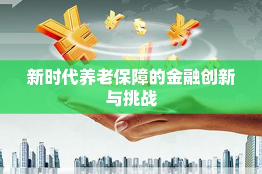 北辰新时代养老保障的金融创新与挑战