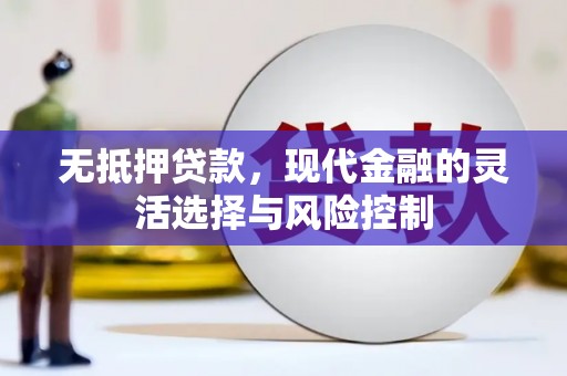 北辰无抵押贷款，现代金融的灵活选择与风险控制