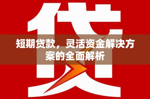 北辰短期贷款，灵活资金解决方案的全面解析