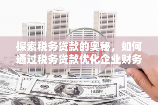 北辰探索税务贷款的奥秘，如何通过税务贷款优化企业财务