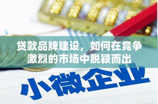北辰贷款品牌建设，如何在竞争激烈的市场中脱颖而出
