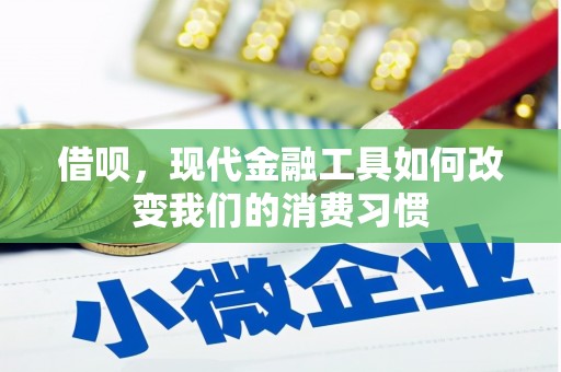 北辰借呗，现代金融工具如何改变我们的消费习惯