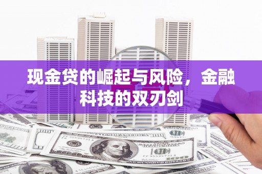 北辰现金贷的崛起与风险，金融科技的双刃剑