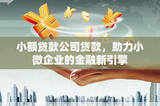 北辰小额贷款公司贷款，助力小微企业的金融新引擎