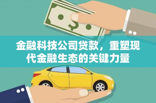 北辰金融科技公司贷款，重塑现代金融生态的关键力量