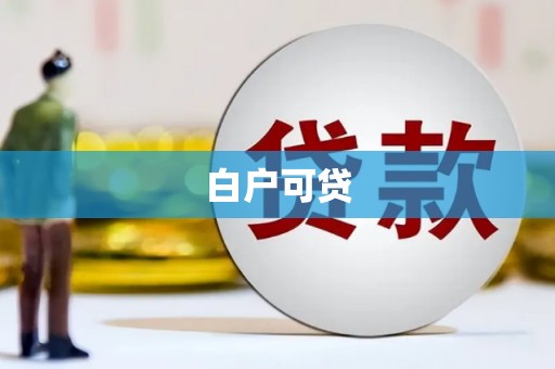 北辰白户可贷