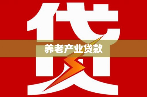 北辰养老产业贷款