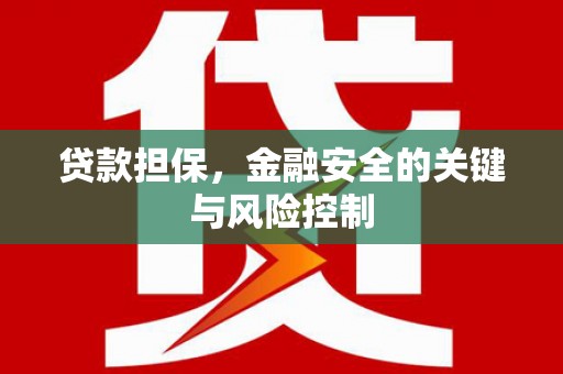 北辰贷款担保，金融安全的关键与风险控制